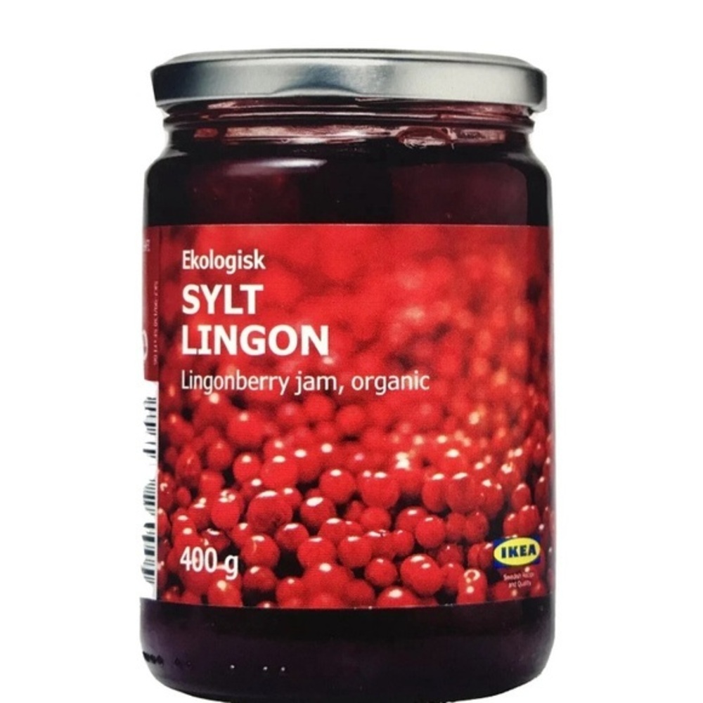 Organic Sylt Lingon IKEA Lingonberry Preserve Thanksgiving jam spread *fast ship